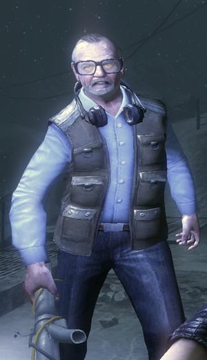 This is the Avatar Image for the George A. Romero (Black Ops 1 Zombies) AI Voice and Text to Speech Generator